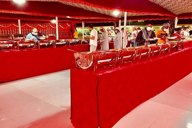 Desert Safari Dubai with Buffet Dinner - Buffet dinner with barbecue choices