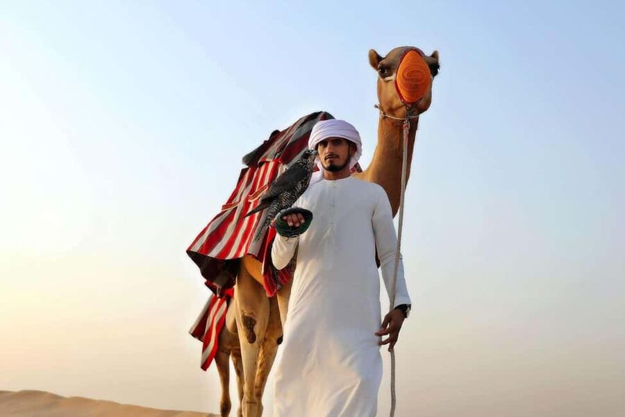 Desert Safari Dubai with Camel Ride, Sandboarding & Dinner - Dune bashing in a 4x4 Land Cruiser