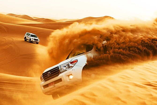 Desert Safari Experience with Dune Bashing and Dinner in Dubai - From Dubai streets to Maleha’s open sand
