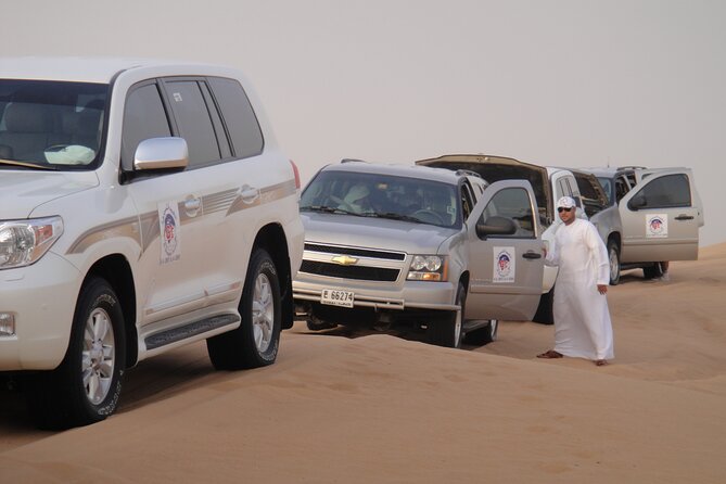 Desert Safari -Live Shows, BBQ Dinner, Dune Bashing and lot more. - Sandboarding, camels, and henna at the camp
