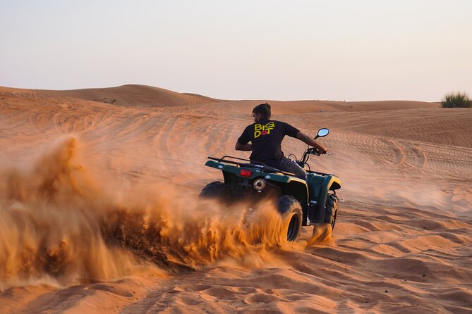Desert Safari, Open Desert Quad Bike Experience with BBQ Dinner - The 30-minute quad-bike session