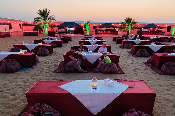 Desert Safari, Quad Biking (30 mins) & VIP BBQ Dinner Experience - The afternoon schedule from Dubai pickup to sunset