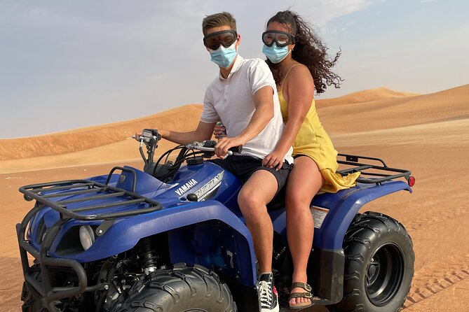 Desert Safari, Quad Biking (30 mins) & VIP BBQ Dinner Experience - What the 4x4 dune drive adds