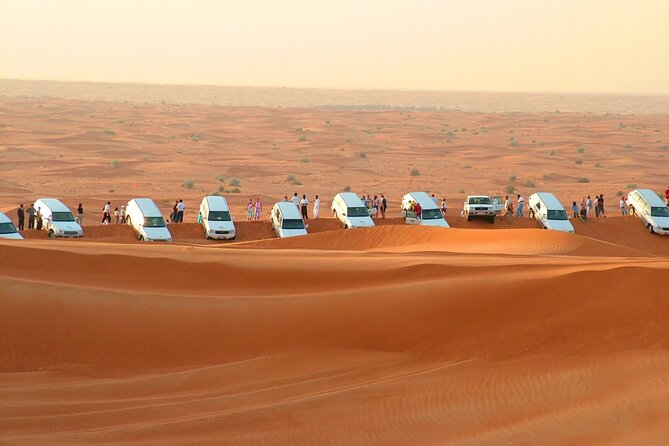 Desert Safari Redsand Dunes with BBQ Dinner in Dubai - Camel riding and sandboarding at camp