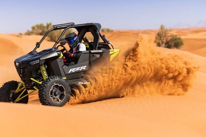 Desert Safari with 30 minutes Buggy Ride with Camel Ride & Dinner - Key points to know before booking