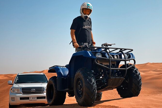 Desert Safari with 30 Minutes Quad Biking on High Red Dunes (Complete Package) - What the $108.85 price really covers
