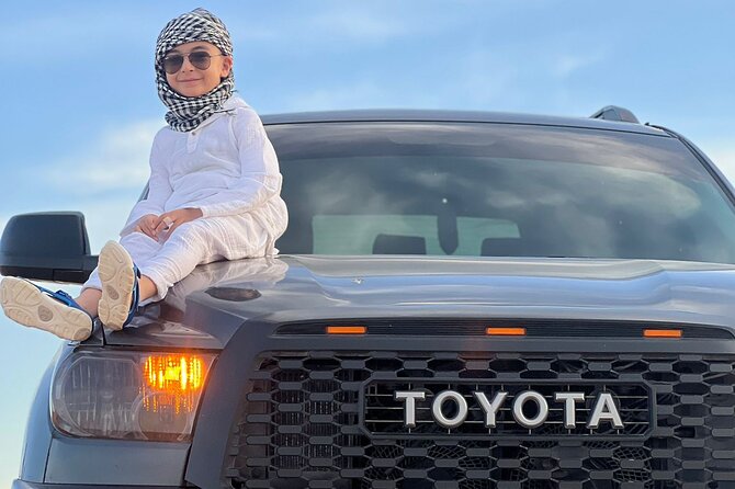 Desert Safari with 4x4 Dune Bashing Camel Ride Sand Boarding - Sandboarding and the camel ride