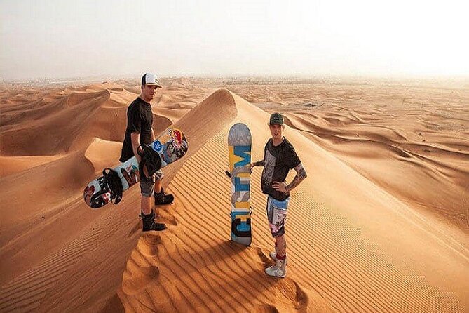 Desert Safari With Bab Al Shams Dinner - Sandboarding, falcons, and the short rides