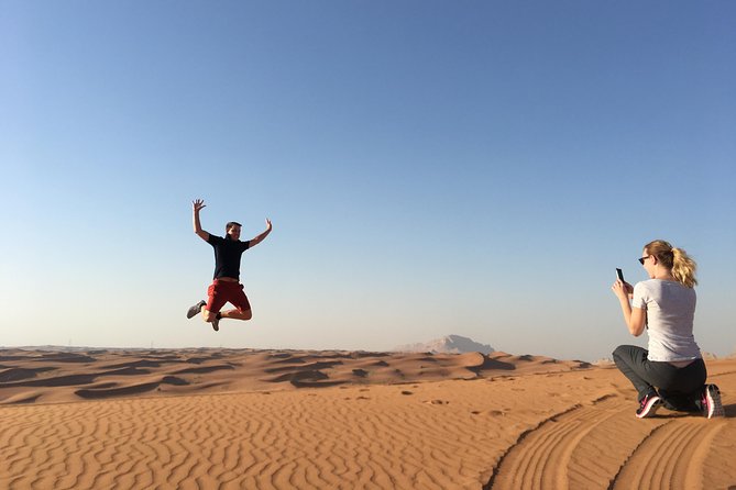 Desert Safari with BBQ Dinner (Sharing/Private) - A camel farm adds a quieter look at desert life