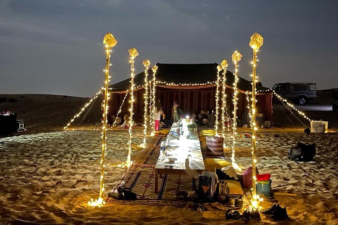 Desert Safari with BBQ Dinner - UAE Must Do - Dune bashing across the golden desert