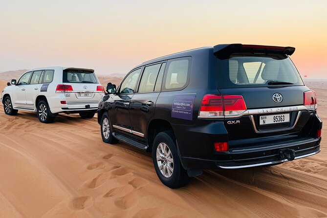 Desert Safari with Dune bashing BBQ Dinner and More Activities - Red Sands is the reason to go