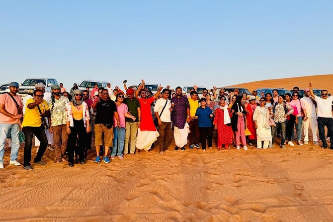 Desert Safari with Dune bashing BBQ Dinner and More Activities - Arriving at the premium camp