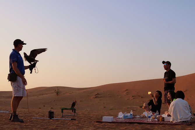 Desert Safari with Entertainment & BBQ Dinner-Heritage Camp - Camel ride, henna, and Arabic coffee at camp