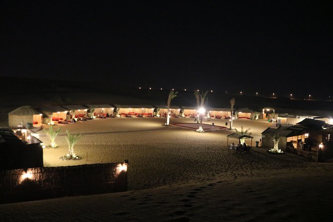 Desert Safari with Entertainment & BBQ Dinner-Heritage Camp - Sand boarding and sunset photo stops
