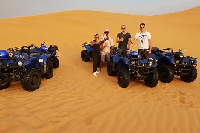 Desert Thrills: Evening Safari with Quad Bike & Camp Activities - The desert camp and its short traditional activities