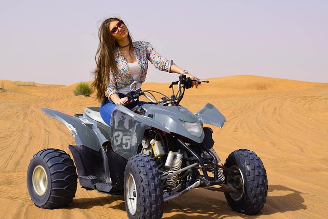 Desert Thrills: Evening Safari with Quad Bike & Camp Activities - Barbecue dinner and a full evening of performances