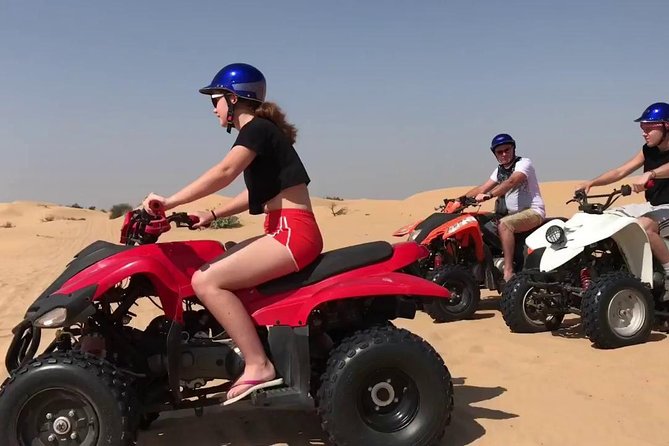 Desert Thrills: Evening Safari with Quad Bike & Camp Activities - What the $69 price really covers