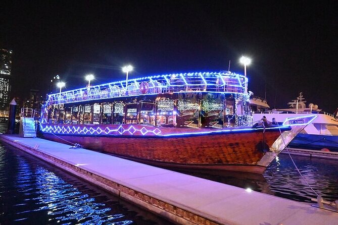 Dhow Cruise at Dubai Marina with Dinner - Dubai Marina is best seen from the bay