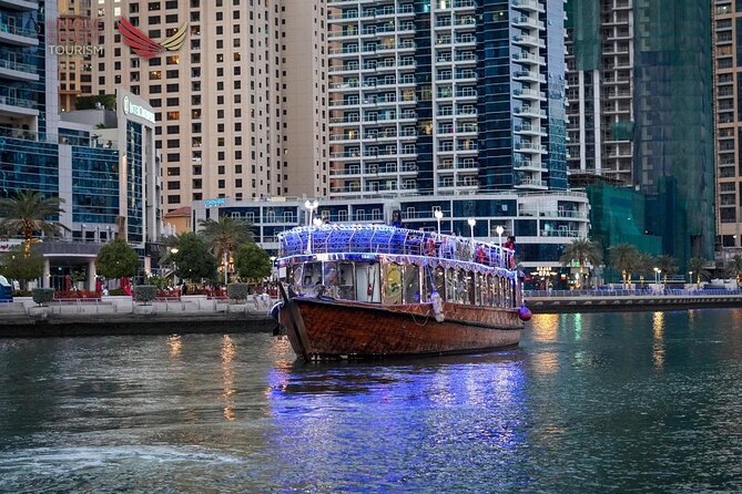 Dhow Cruise at Dubai Marina with Dinner - Music and dancing keep it from feeling like a plain boat ride