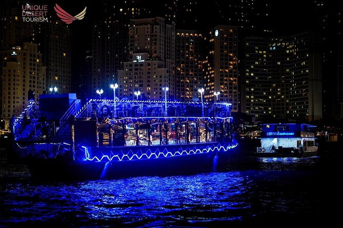 Dhow Cruise at Dubai Marina with Dinner - Dhow tradition, modern Dubai setting
