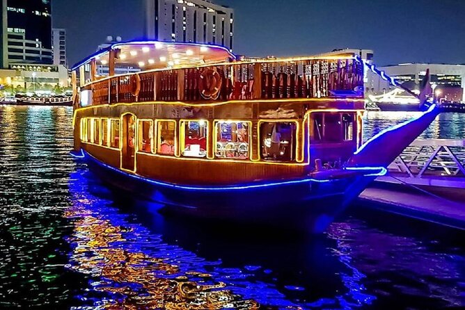Dhow Cruise Creek - Deira: Dubai’s old commercial side from the water