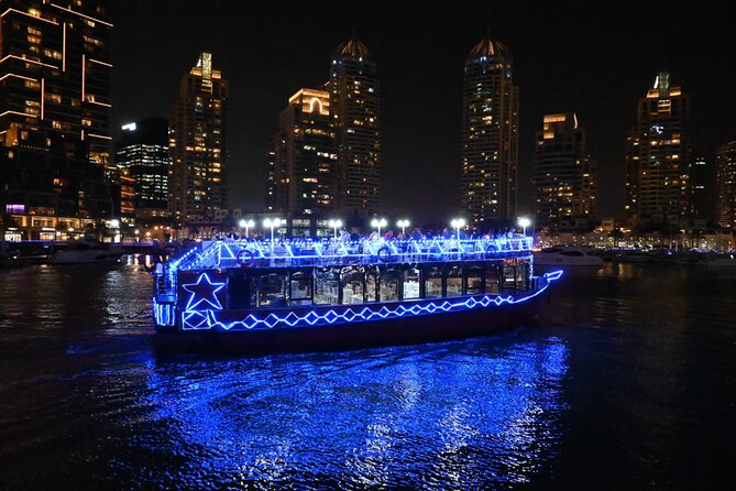 Dhow Cruise with Dinner at Dubai Marina - Boarding at Dubai Harbour requires patience