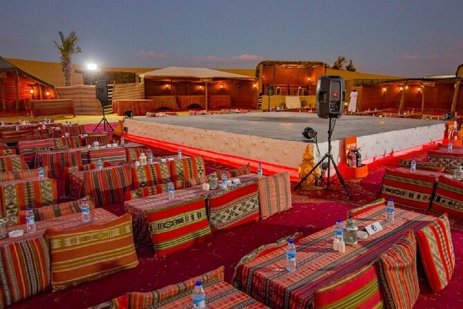 Dinner In Dubai Desert - Timing, group size, and comfort