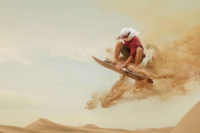 Dinner In Dubai Desert - The ATV stop: a short burst of control