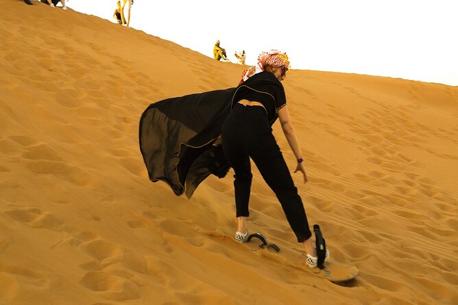 Dinner in the Desert with Traditional Show & Optional Activities - A calm route into the Dubai desert