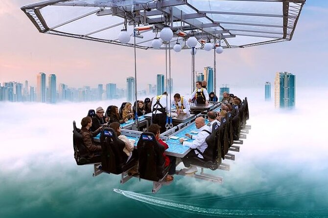 Dinner In The Sky at Dubai Marina with Optional Transfers - The lift to 50 meters above the marina