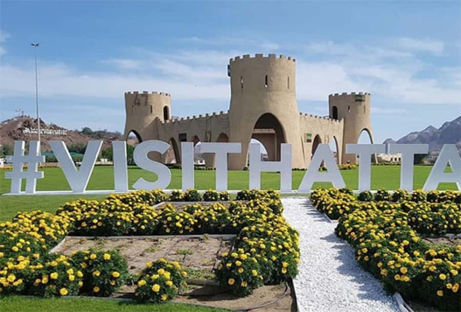 Discover Hatta Hidden Gem Private Tour with Kayaking & Honey - Al Boma Fort for mountain views