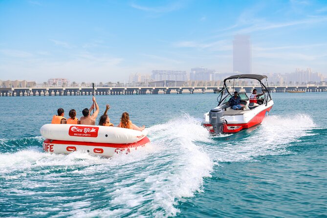Donut or Sofa Boat Ride Watersport Tour Package in Dubai - The views are a bonus, not the main event