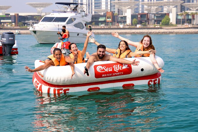 Donut or Sofa Boat Ride Watersport Tour Package in Dubai - What the price means for your group