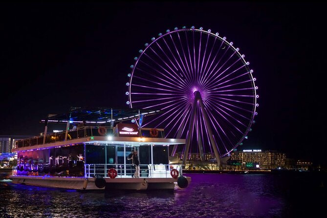 Dubai: 1-Hour Ain Boat Cruise - Bluewaters Island and Ain Dubai