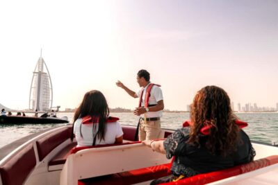 100-Min Speed Boat Tour, Atlantis & Burj Al Arab View