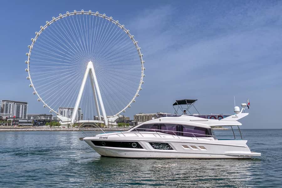 Dubai: 2-Hour Private Yacht Cruise around Burj Al-Arab - Dubai Marina from the water