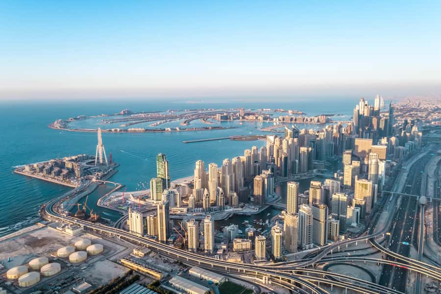 Dubai: 22-Minute Helicopter Flight - Dubai Frame and the last aerial views