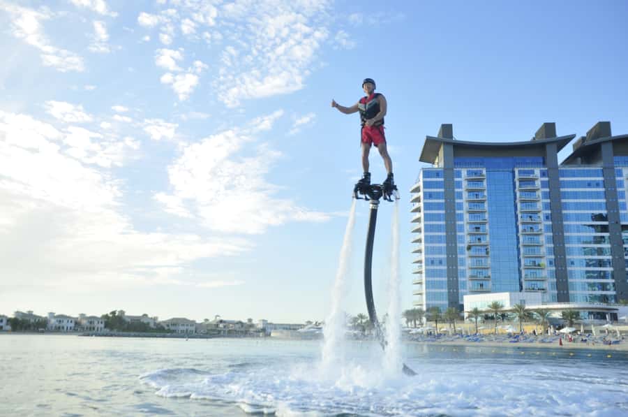 Dubai: 30-Min Flyboard Beginner Session at The Palm Jumeirah - What the 30 minutes actually include