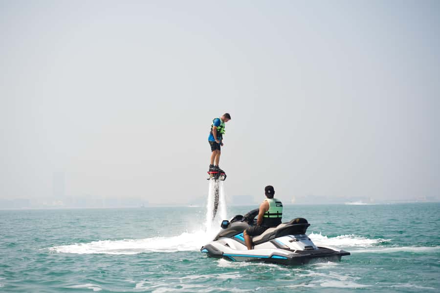 Dubai: 30-minute Flyboard with Instructor and Free Ice Cream - Photos, Videos, and the Burj Al Arab Backdrop
