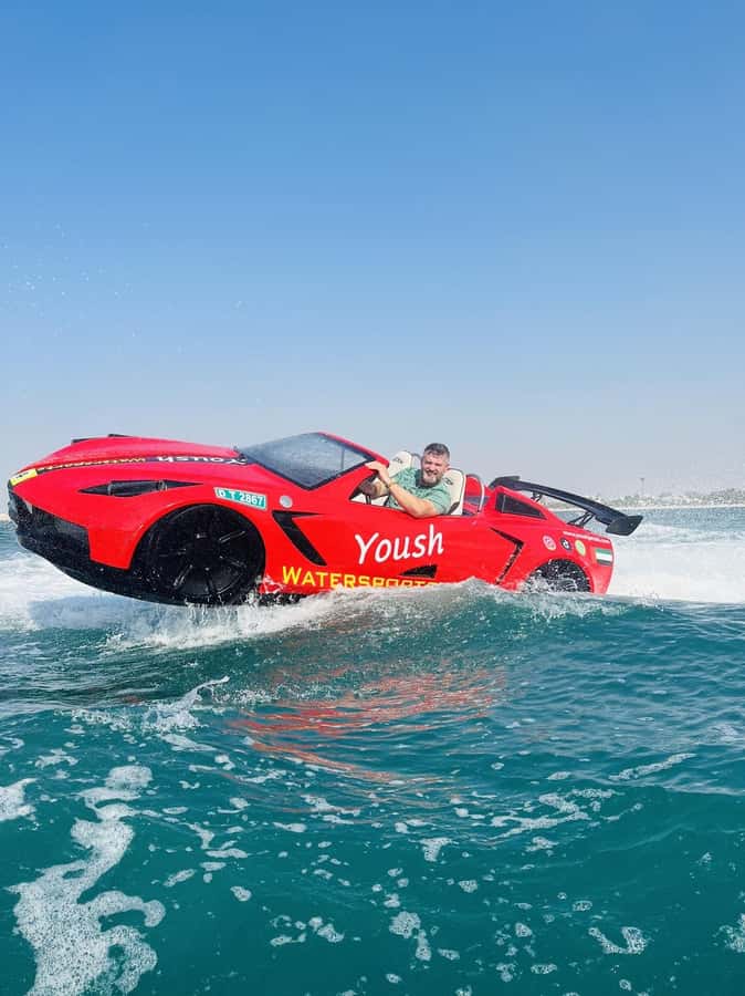 Dubai: 30-Minute Jet Car Tour of Burj Al Arab with Ice Cream - Photos, videos, and the ice cream finish