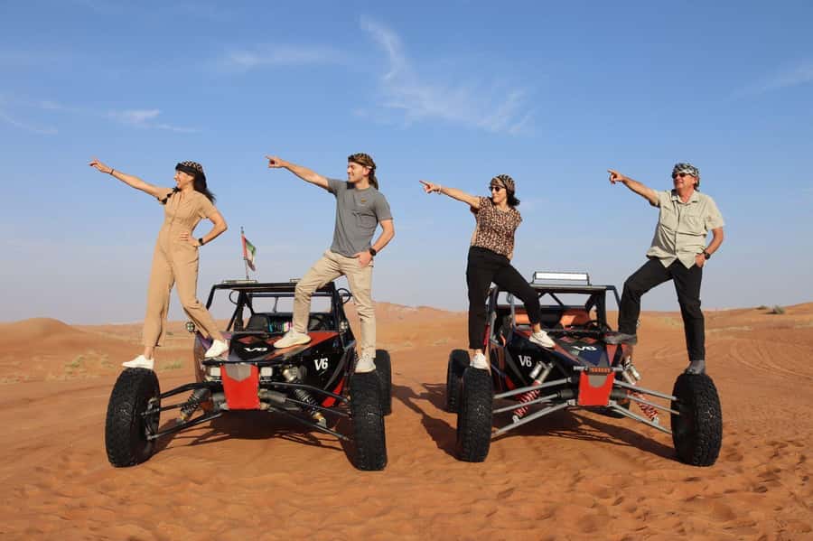 Dubai: 3000cc V6 Dune Buggy & Sandboarding -Private Tour - Key points to know before you book