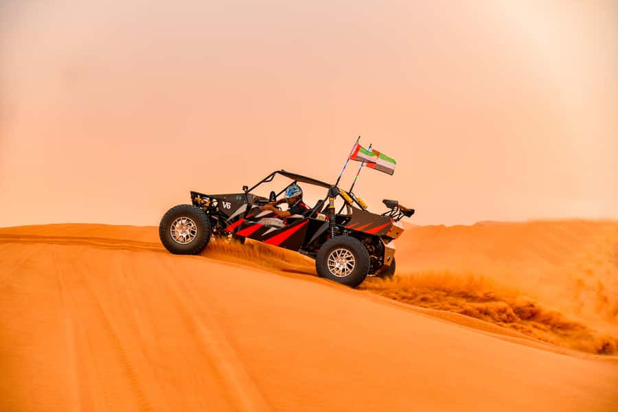 Dubai: 3000cc V6 Dune Buggy & Sandboarding -Private Tour - Is $392 per person good value?