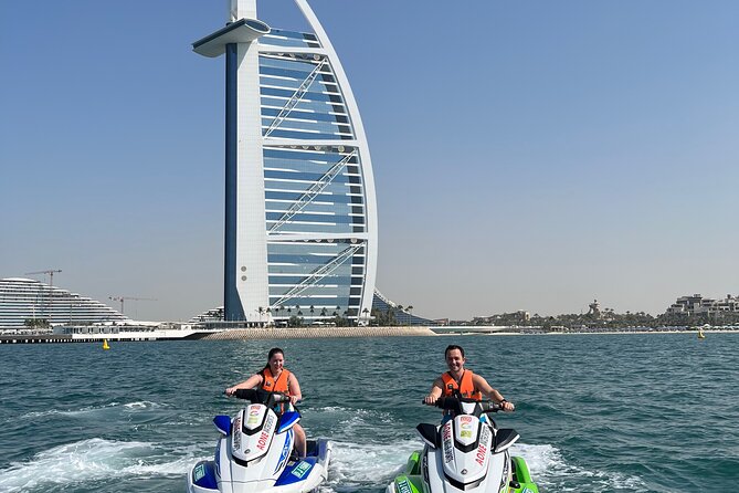 Dubai: 30Min Jet Ski To Burj Al Arab. - Riding toward the Burj Al Arab