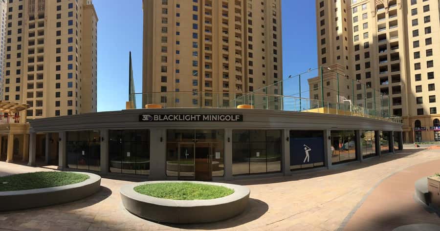 Dubai: 3D Glow-in-the-Dark Blacklight Mini Golf Experience - A mini golf course unlike the usual kind