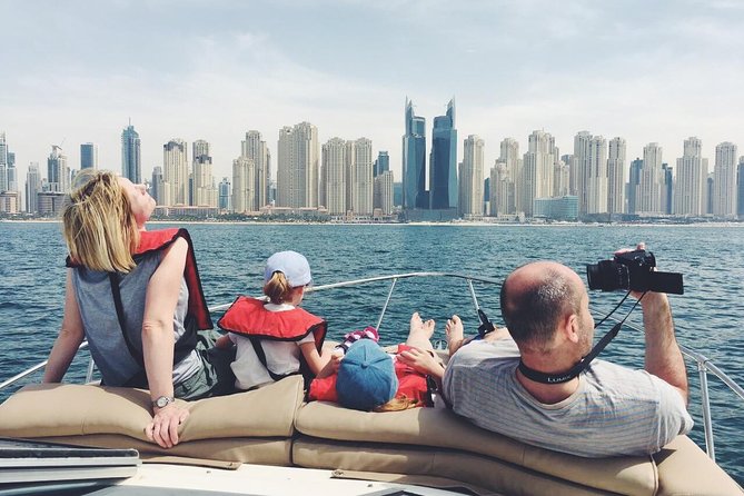 Dubai 3h Sea escape: Swim! Tan! Sightsee! - Seeing Dubai from a small yacht