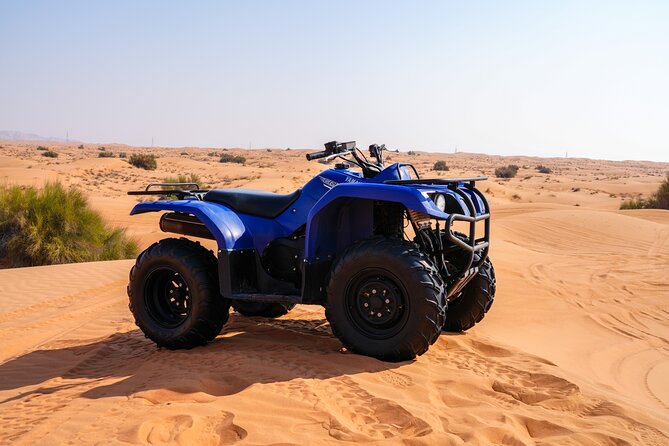 Dubai 4-5 hours Private Quad Bike Tour, Camel Ride and Softdrinks - Who should book this desert tour?