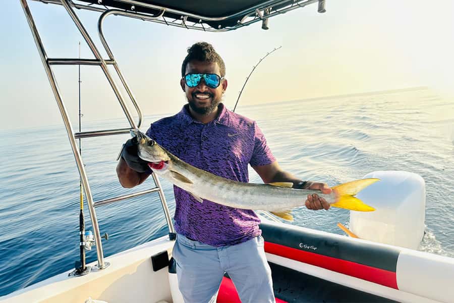 Dubai: 4-Hour Deep Sea Fishing, Trolling, Casting - From Sea King Yachts to Dubai Marina