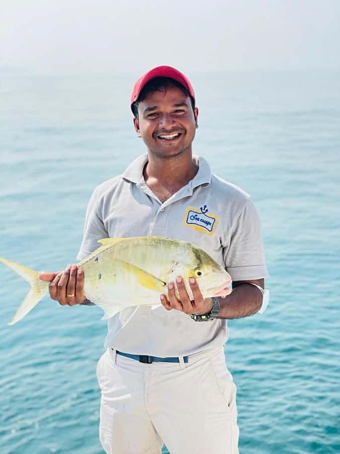 Dubai: 4-Hour Private Deep Sea/Trolling Fishing Trip - From Marina towers to open Gulf water