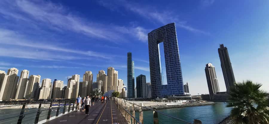 Dubai: 4-Hour Semi Private City Tour and Burj Khalifa Ticket - Souk Madinat and the Burj Al Arab view