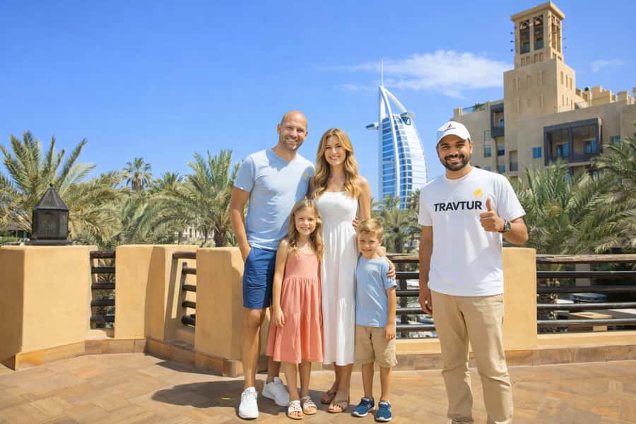 Dubai: 4-Hour Tour with Burj Khalifa Tickets - Souk Madinat’s polished Arabic style
